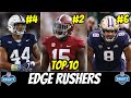 These are the top 10 edge rushers in the 2024 nfl draft