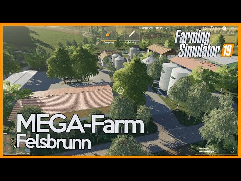 FS19 - Building A Farm On Felsbrunn - Timelapse