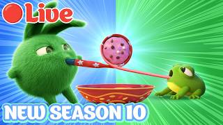 🔴 Sunny Bunnies LIVE! - BRAND NEW Season 10 Episodes! | Funny Cartoons For Kids