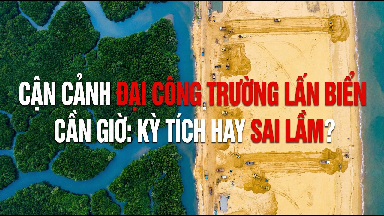 Dự Án Lấn Biển Cần Giờ - Cơ Hội Phát Triển Hay BI KỊCH TƯƠNG LAI?