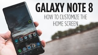 Galaxy Note 8 - How to Customize the Home Screen screenshot 1