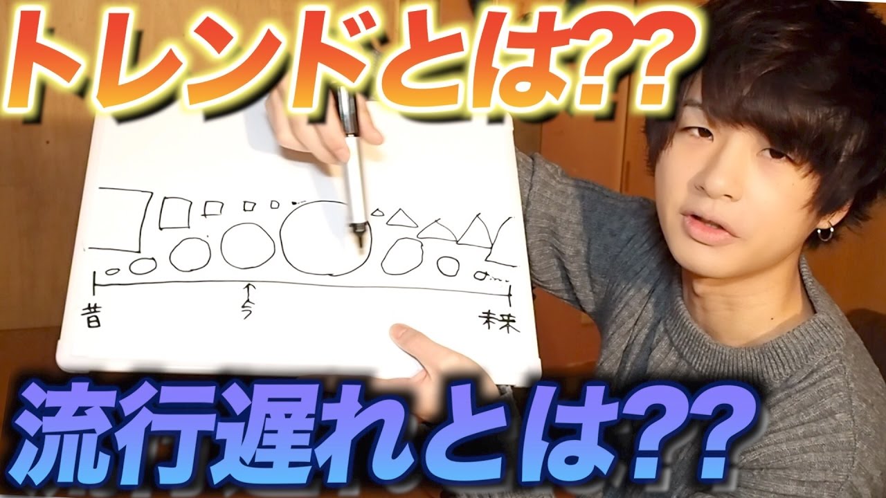 初心者向け トレンド はなぜかっこよく見えるのか 流行遅れはダサいとされるのはなぜ Youtube
