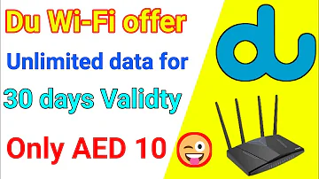 How can I use du Wi-Fi data