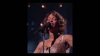 Whitney performs "I Believe In You And Me" at the Arista Records 25th Anniversary show in 2000