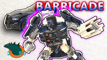 Transformers The Last Knight Barricade Deluxe Class Review