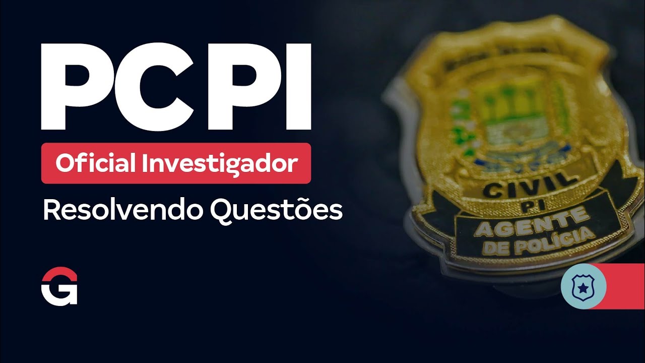 Concurso PC PI Oficial Investigador: Resolvendo Questões | Contabilidade com Rodrigo Machado