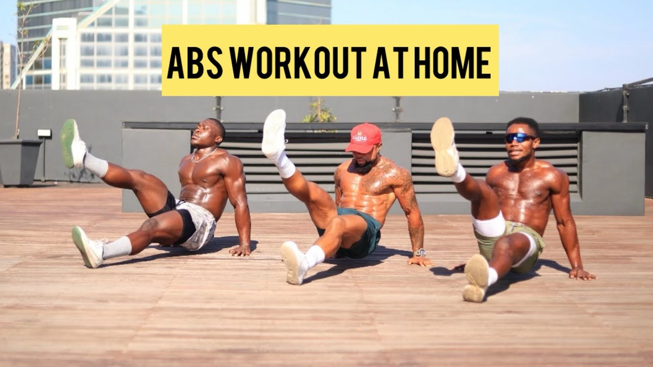 5 min abs workout at home 🔥 #gym #shortvideo #fitness #abs - YouTube