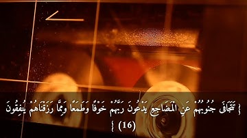 تلاوه جميلة|ما تيسر من سورة السجدة| القارئ وديع اليمني|