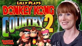 Lilly Plays Donkey Kong Country 2 (SNES)!