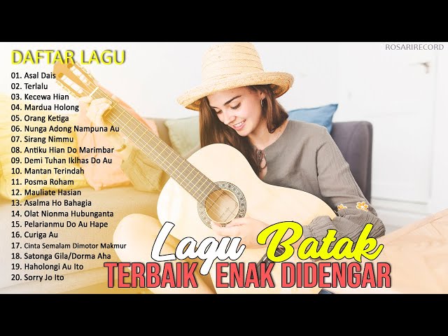 20 LAGU BATAK Terbaik 2020 Paling Enak Didengar class=