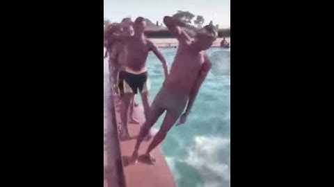 Nigerian navy swimming trainings