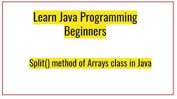 How to use split method in java | String split method in java | Java split method