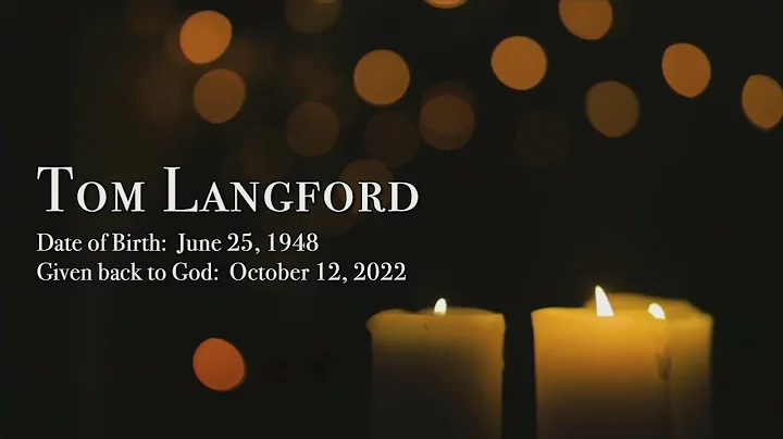 October 18, 2022  - Tom Langford Funeral Mass