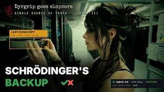 Details Dyrgrip goes slopcore - Schrödinger's backup (Single Source of Truth pt III) News