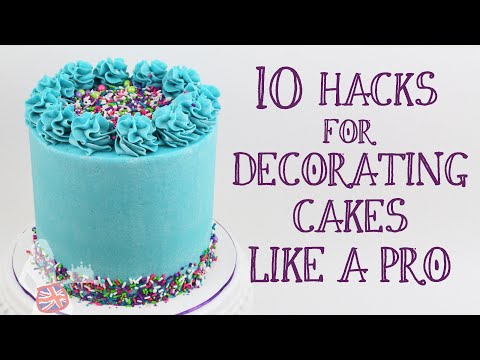 Video: How To Decorate The Cake Yourself