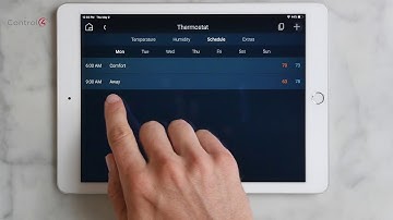 Scheduling the Thermostat