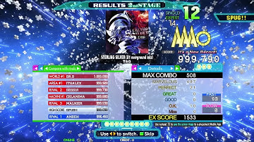 [DDR A20+] STERLING SILVER (U1 overground mix) (ESP-14) 999,790 PFC