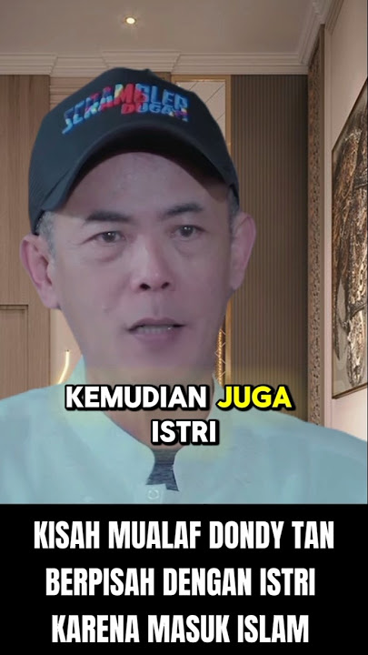 Separate from wife only with Islamic faith, Koh Dondy Tan #dondytan #podcast #shorts #short #viral