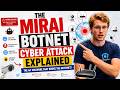 The Mirai Botnet Cyber Attack Explained | The Cyberattack That Broke the Internet