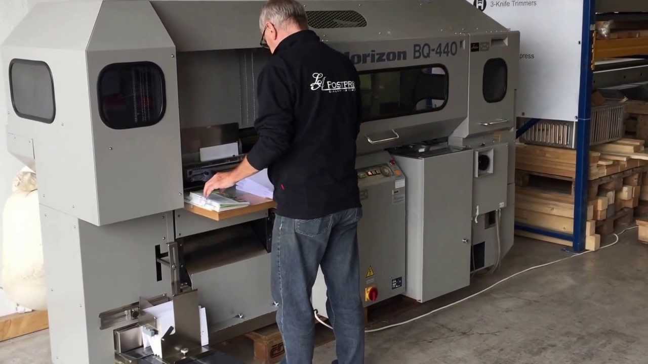 Horizon BQ-440 - perfect binder used - LA-POSTPRESS 