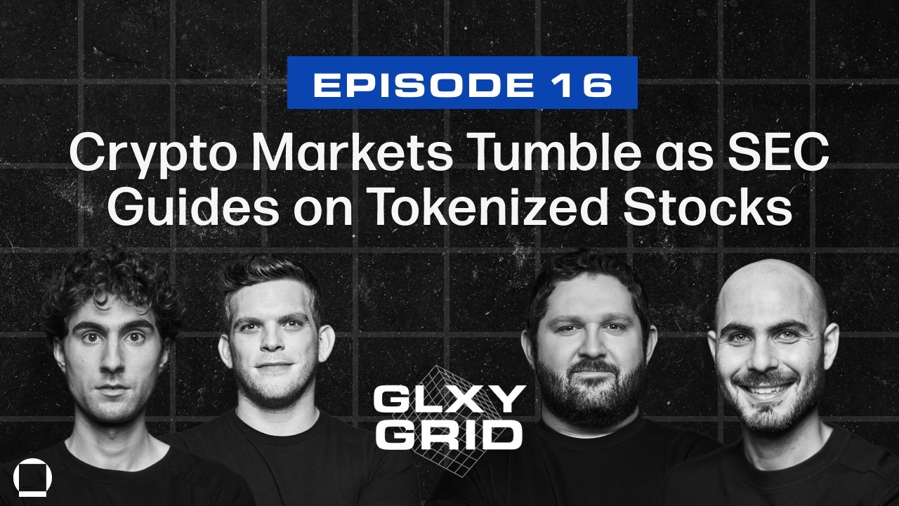 Crypto Markets Tumble as SEC Guides on Tokenized Stocks