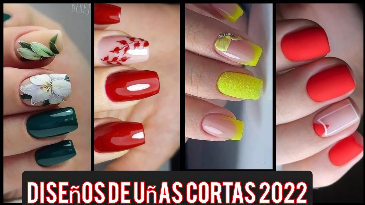 💅DISEÑOS DE UÑAS CORTAS 2022💅 NAILS SHORTS 2022 #NAILS #TRENDSNAILS #DISEÑOSUÑAS #UÑASNATURALES