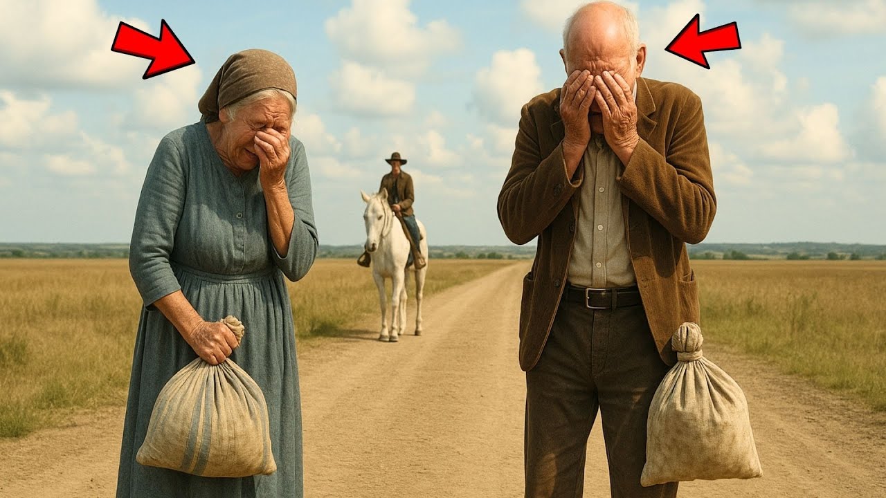 Fazendeiro solitário vê IDOSOS abandonados na estrada…então ele faz isso…