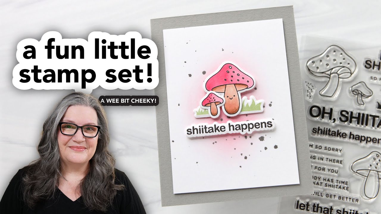 A fun and a wee bit cheeky stamp set to encourage someone you love