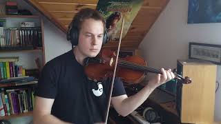 Acoustic vs Electric (Eluveitie - Nantosvelta violin cover)