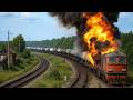 Ukrainian Missile Drones STRIKE Russian Train – $1B Oil Destroyed