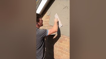 The best system I’m using to render walls #diy #plasteringwork #construction #rendering #plastering