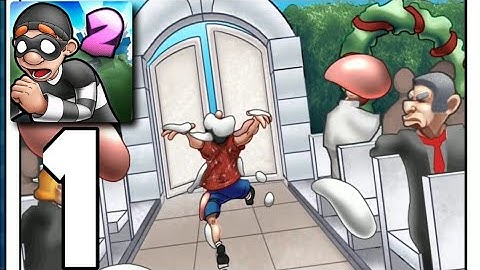 Robbery Bob 2: Double Trouble - Gameplay Walkthrough Part 1 - Level 1,2,3 (iOS,Android)