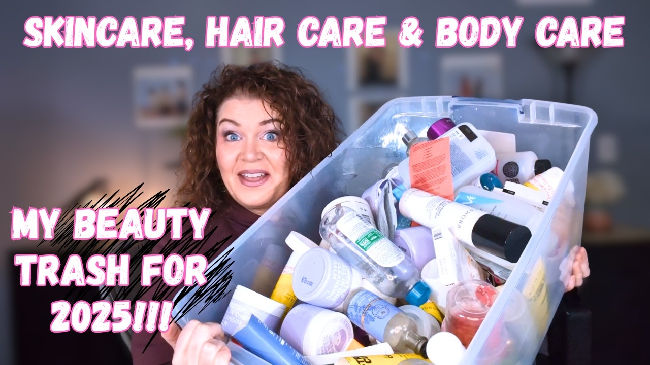 Все средства, которые я использовала за весь 2025 год! 🗑️ Все средства по уходу за кожей, волосам...