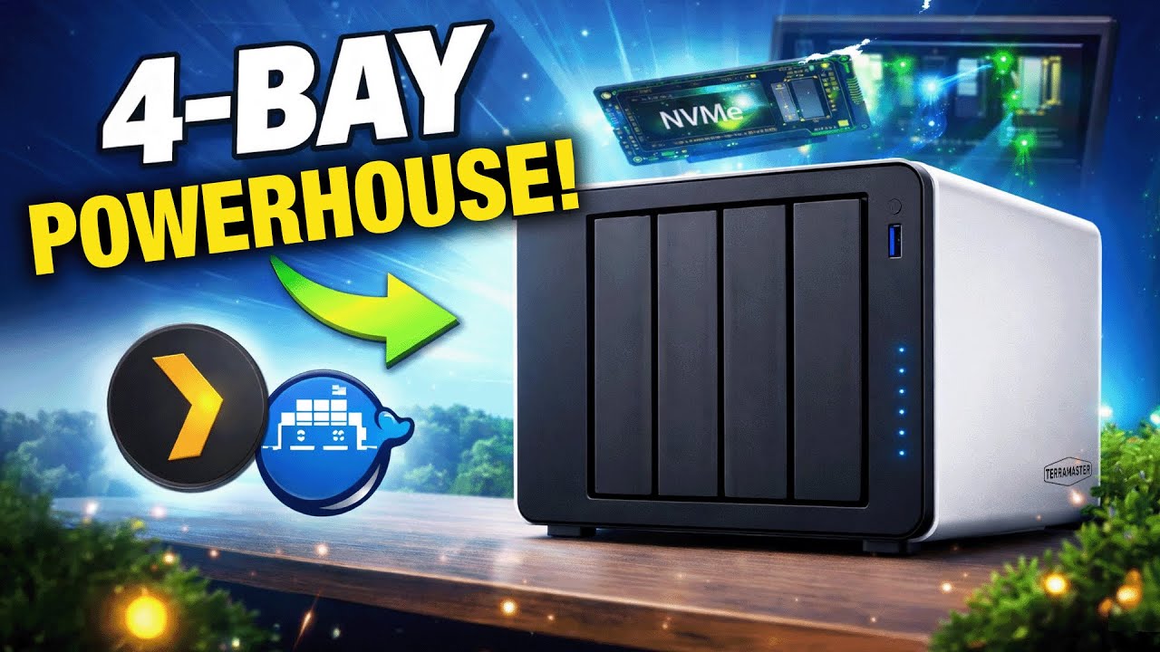 TerraMaster F4-425 Plus NAS (Honest Review) - YouTube