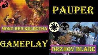 Mono Red Kuldotha Vs Orzhov Blade [PAUPER] | Gameplay Ao Vivo #mtggameplay #mtgpaupergameplay