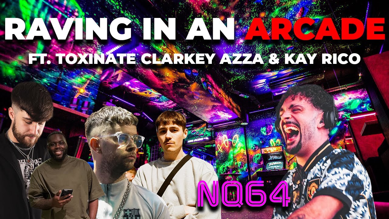 Arcade Rave WE TURNED AN ARCADE INTO A RAVE!!! MULTIPLAYER EP LAUNCH PARTY - YouTube