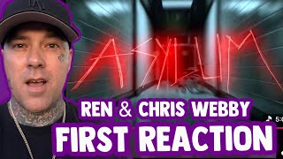 Rapper FIRST TIME REACTION to Inpatient (Ren x Chris Webby) - Asylum (Lyric Video)