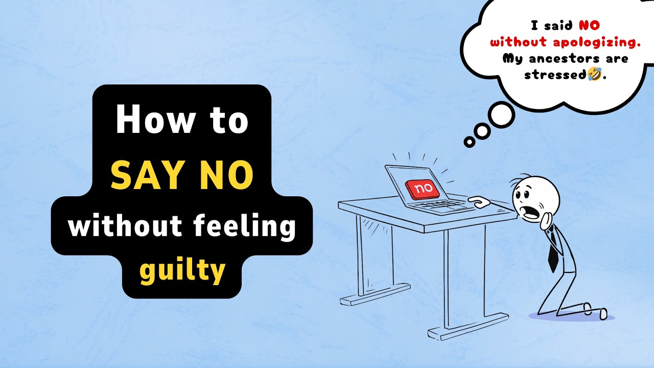 If SAYING NO Makes You Feel Guilty, Watch This