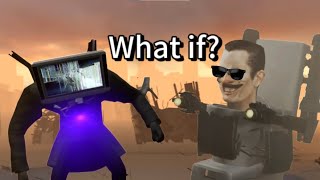 What if Gman Killed Cinema man Titan in skibidi toilet 47