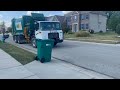 Very Quick Video of Autocar WM New Way Sidewinder Garbage Truck in Action!