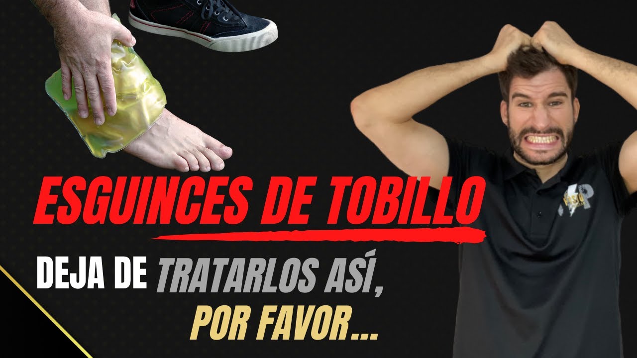 Como tratar los esguinces de tobillo según la ciencia (también los ''mal curados'' 🤫)