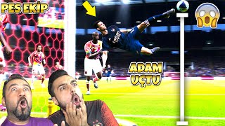 SESEGEL ŞOK ! RONALDO 0 AÇIDAN RÖVEŞATA GOL 😱 ADAM UÇTU ! PES EKİP 2022 !
