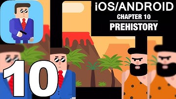 Mr Bullet - Spy Puzzles - CHAPTER 10 PREHISTORY - Walkthrough Video Part 10 (iOS Android)