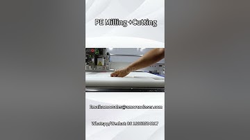 PE foam milling +cutting #oscillatingknifecuttingmachine  #digitalmachine #pefoam #packaging