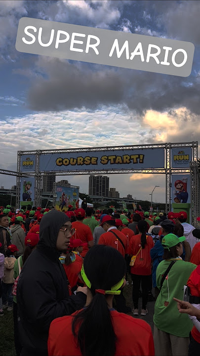 SUPER MARIO: RUN TO THE GOAL #mario #run #newtaipei