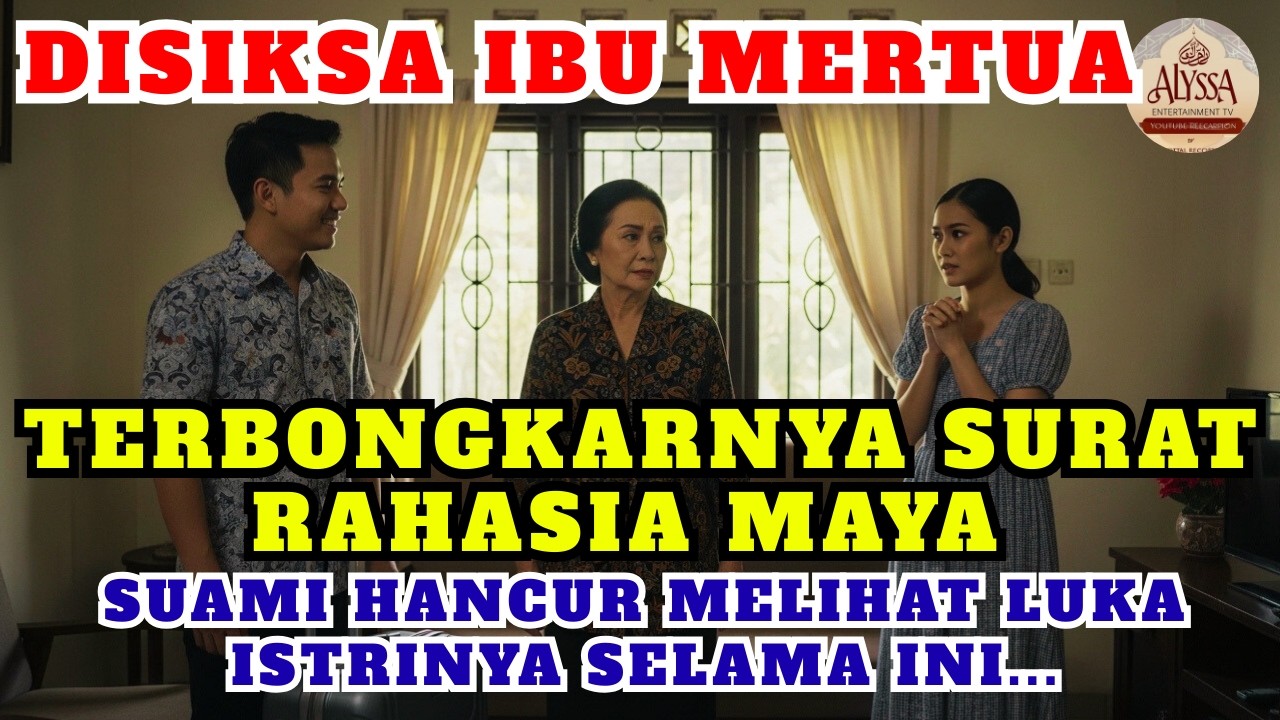 DISIKSA IBU MERTUA SAAT SUAMI DINAS:SURAT RAHASIA MAYA TERBONGKAR, RIAN HANCUR MELIHAT LUKA ISTRINYA