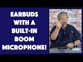 JLab WorkBuds In-Ear Headset with Boom Mic -- DEMO &amp; REVIEW