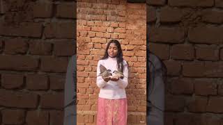 चिड़ियों को दाना देते ai vedio#