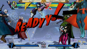 Ultimate Marvel vs Capcom 3 - TSL 3 - No Life vs MarkLemonPie Loser