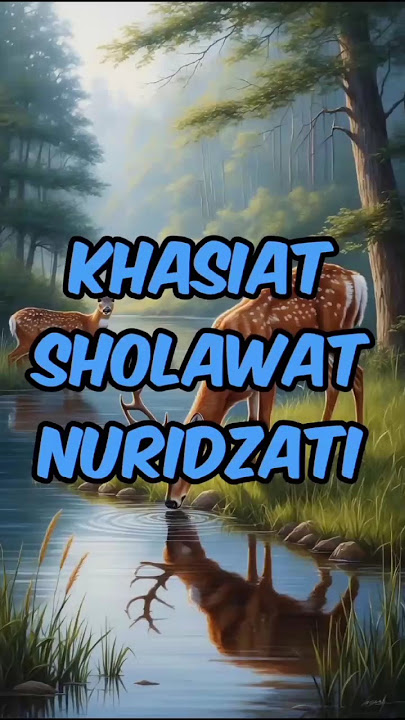 KHASIAT SHOLAWAT NURIDZATI #shorts
